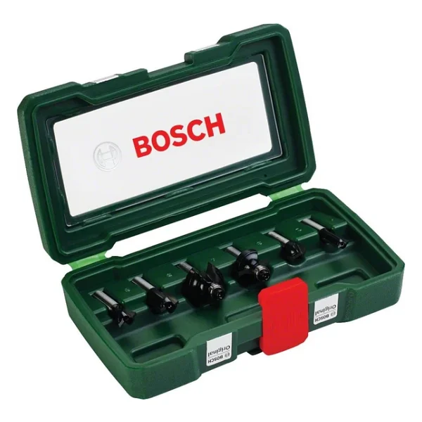Bosch 2607019463 6 Parça 8 mm Şaftlı Freze Seti - Görsel 2