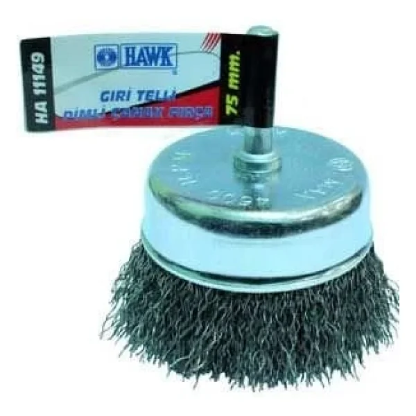 Hawk 63mm Gri Telli Pimli Çanak Fırça // HA-11147 - Görsel 6