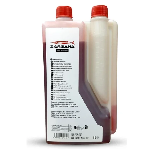 Zargana 2T10 Pro Benzin Karisim Yagi Iki Zamanli 1 Litre Olcekli - Görsel 4