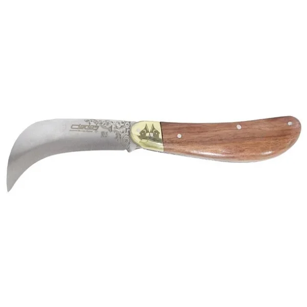 Dadaş Aşı Bıçağı Eğri Ağız Ahşap Sap 19cm- Bursa - Görsel 2