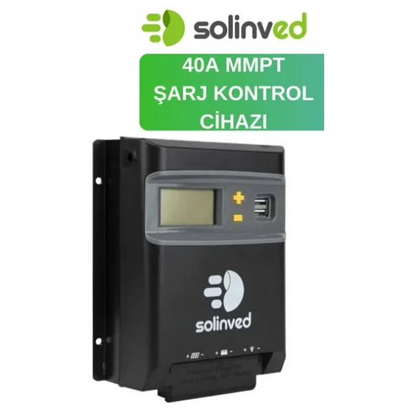 Solinved 40A MPPT 12/24 V Şarj Kontrol Cihazı - Görsel 5