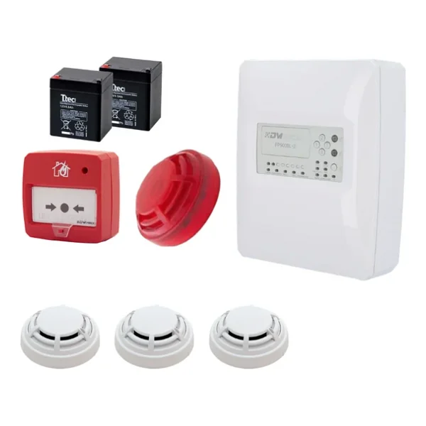 Dmtech Fp9000l-2-3 Konvansiyonel Sistem Yangın Alarm Seti 3 Lü - Görsel 6