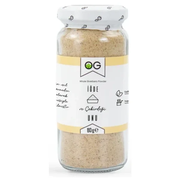 OG Natural 80 gr İğde ve Çekirdeği Unu - Görsel 6