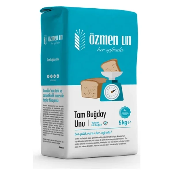 Özmen Tam Buğday Unu 5 kg - Görsel 5
