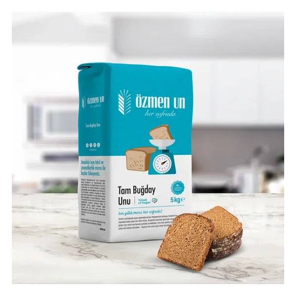 Özmen Tam Buğday Unu 5 kg - Görsel 6