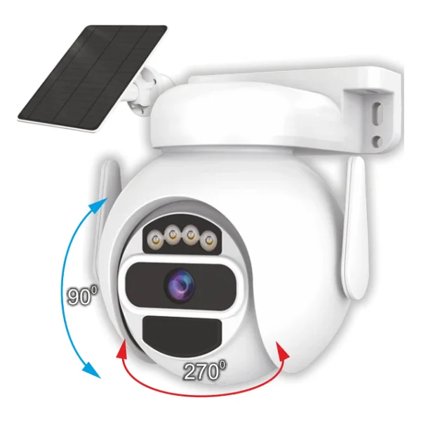 Cata CT-4053 3 MP Solar Gece Görüşlü Güvenlik Kamerası - Görsel 5