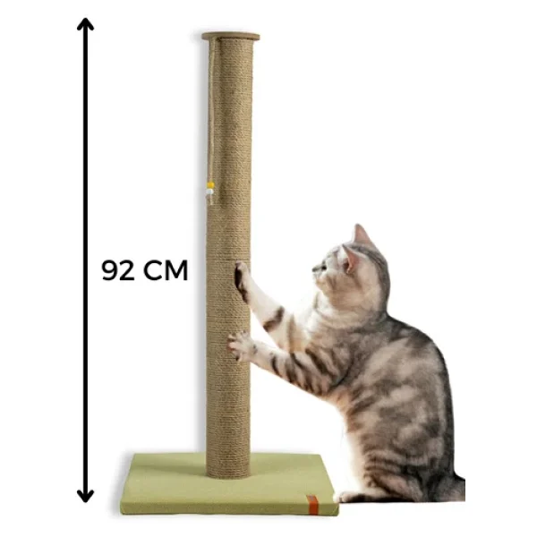 Pugalo 90 cm Catnipli Büyük Kedi Tırmalama Tahtası - Görsel 2