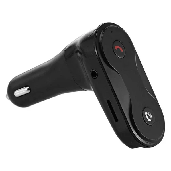 Car F8 Bluetooth Araç Kiti Radyo Fm Transmitter Usb Şarjlı 12-24V - Görsel 2