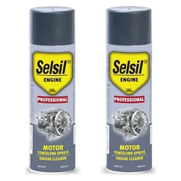 Selsil 2'li Susuz Motor Temizleyici Sprey 500 ml - Görsel 2