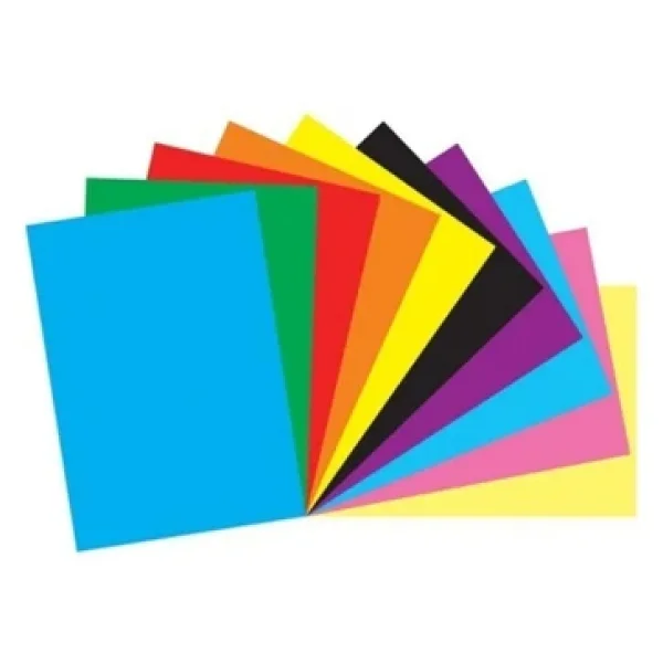 Bigpoint Fon Kartonu 25X35cm 120 Gram Karışık 10 Renk - Görsel 2