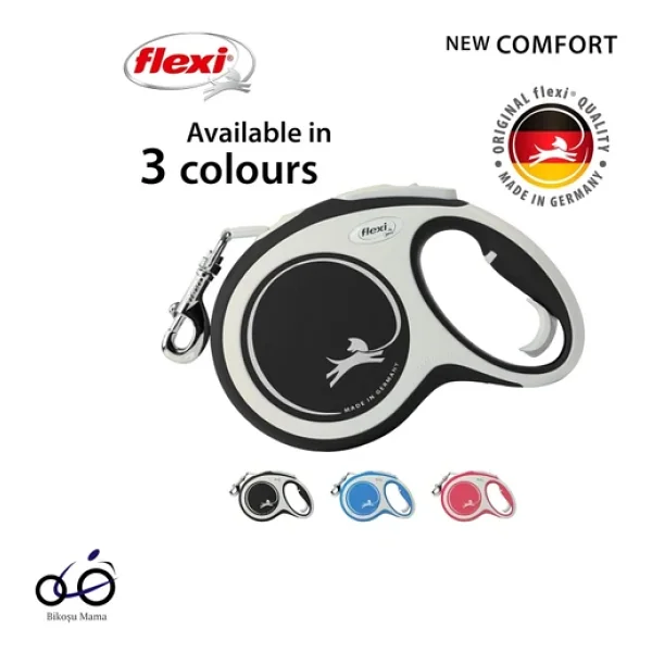Flexi New Comfort XS Beden Mavi 3 M Şerit Tasma - Görsel 5