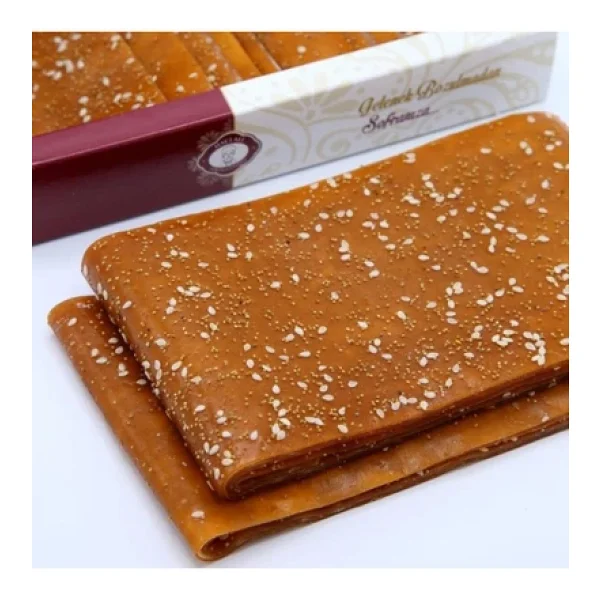 Darende Kayısı Dünyası Susamlı Çarşaf Pestil (Yumuşak) 500 Gram - Görsel 3