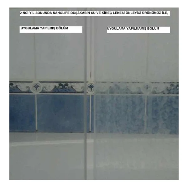 Nanolife Nanoteknolojik Duşakabin Su Kaydırıcı 2 Yıl Etkili 091764 - Görsel 6