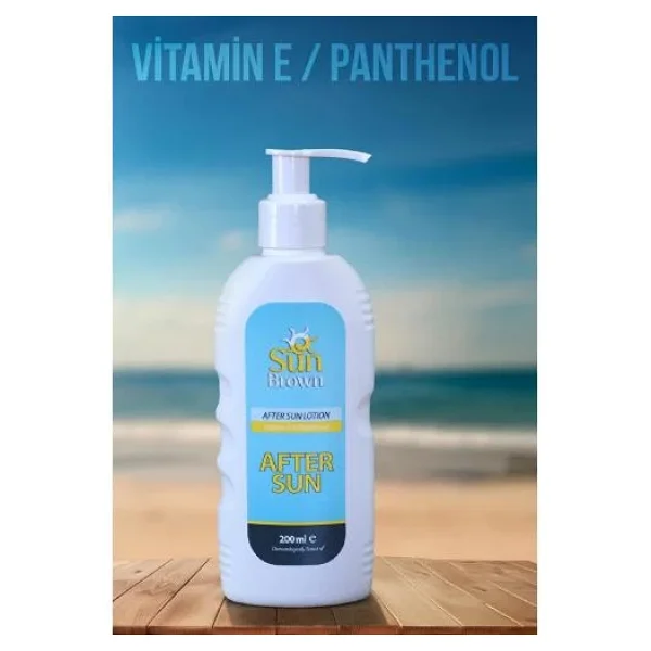 Sun Brown Panthenol 200 ml Güneş Sonrası Bakım Losyonu - Görsel 3