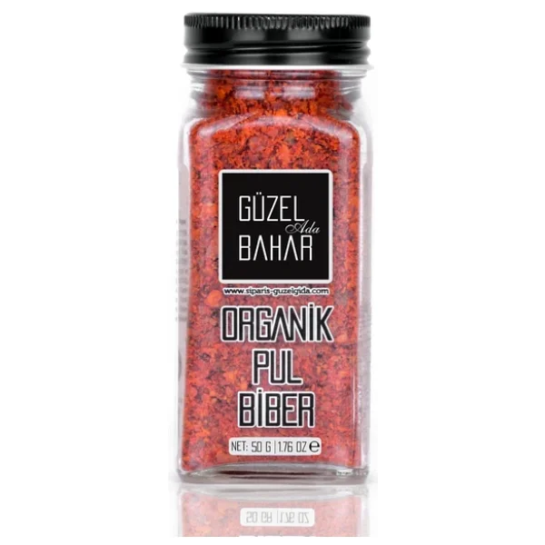 Güzel Ada Gıda Organik Pul Biber 50 gr - Görsel 3