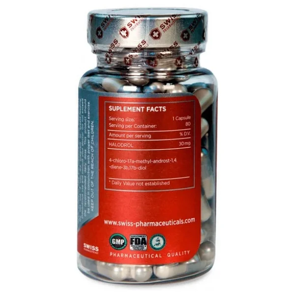Swiss Pharma Swiss Supplement Halodrol 30MG 80 Capsul 3750x - Görsel 5