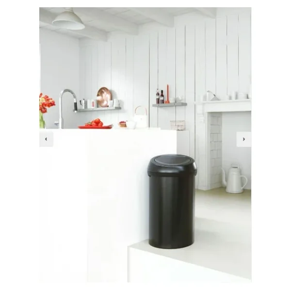 Brabantia Matt Black Dokunmatik Çöp Kovası 60lt - Görsel 5