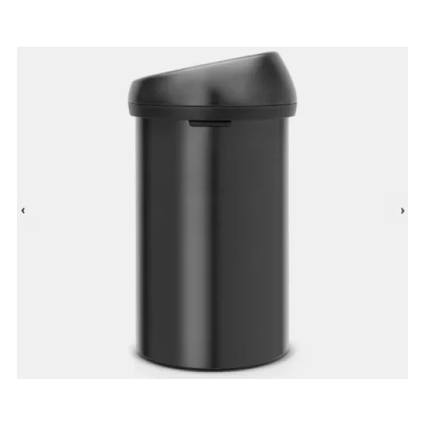 Brabantia Matt Black Dokunmatik Çöp Kovası 60lt - Görsel 2