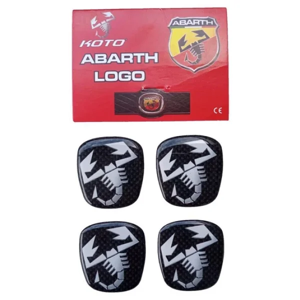 Abarth Logo Jant Göbeği - Görsel 4