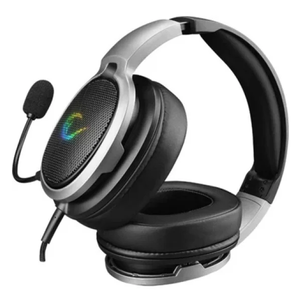 Rampage Aura RM-K94 RGB 7.1 USB Kablolu Kulak Üstü Oyuncu Kulaklığı - Görsel 3