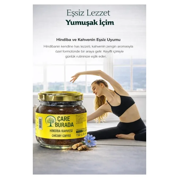 ÇareBurada Hindiba Kahvesi 150 g - Yumuşak İçim & Dengeli Aroma - Görsel 2