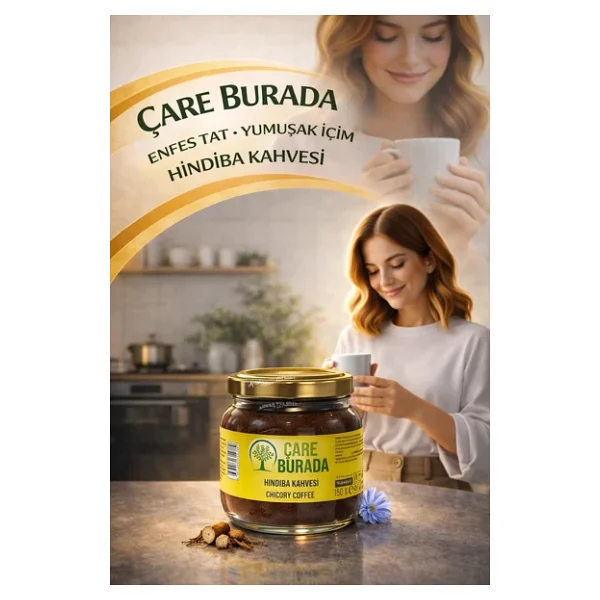 ÇareBurada Hindiba Kahvesi 150 g - Yumuşak İçim & Dengeli Aroma - Görsel 4