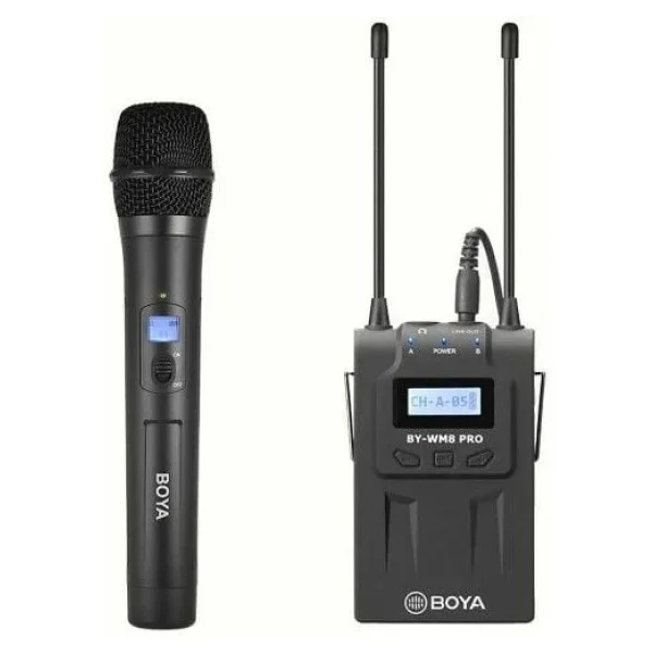 Boya BY-WM8 Pro K3 Kablosuz El Mikrofon Seti - Görsel 5