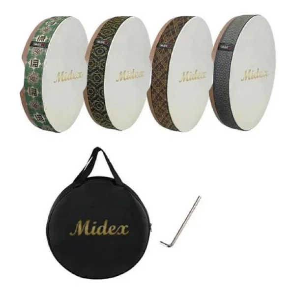 Midex Br-40X Profesyonel 40'Lı Karma Desenli Bendir Def Avantaj Paketi - Görsel 3