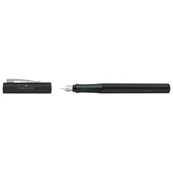 Faber-Castell Grip 2011 Mat Siyah M Uç Dolma Kalem - Görsel 4