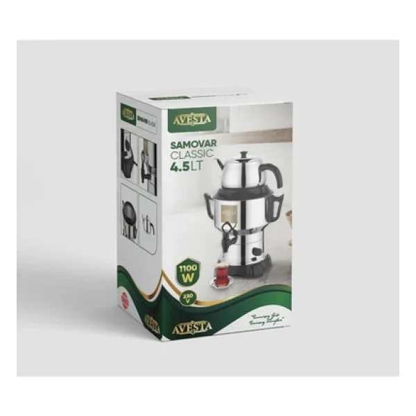 Avesta 4.5 lt 1100 W Elektrikli Semaver - Görsel 8