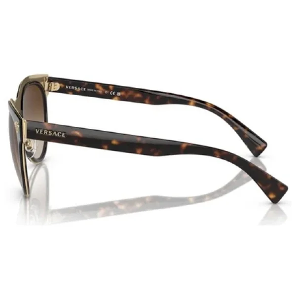 Versace Medusa Charm VE2198 125213 Havana-Dark Brown Kadın Güneş Gözlüğü - Görsel 5