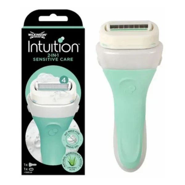 Wilkinson Sword Intuition Sensitive Care Sabunlu Tıraş Bıçağı - Görsel 8