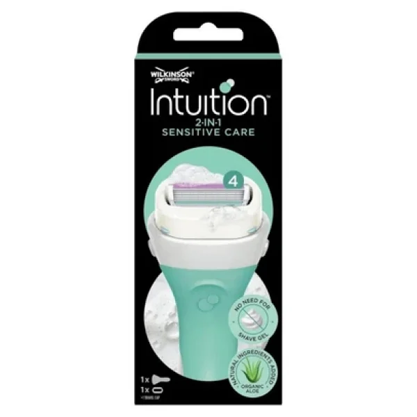 Wilkinson Sword Intuition Sensitive Care Sabunlu Tıraş Bıçağı - Görsel 7