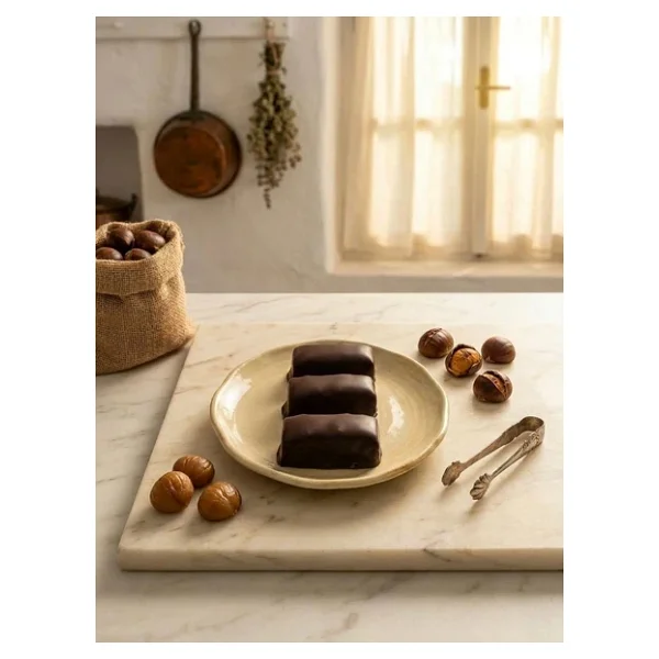 Kibarzade Çikolata Kaplamalı Kestane Şekeri ( 240 Gr ) - Görsel 3