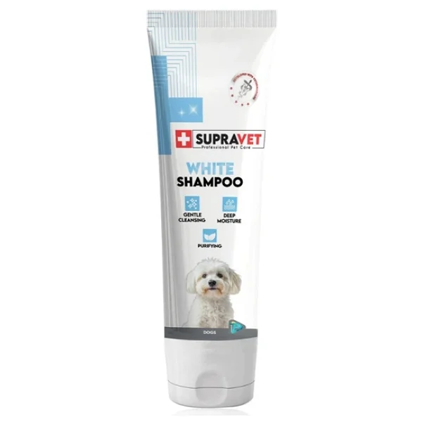 Supravet 200 ml Beyaz Tüylü Köpek Şampuanı - Görsel 4