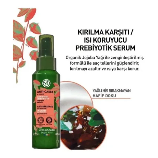Yves Rocher Yıpranmış Saçlar için Kırılma Karşıtı 100 ml Saç Serumu - Görsel 5