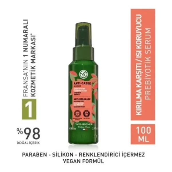 Yves Rocher Yıpranmış Saçlar için Kırılma Karşıtı 100 ml Saç Serumu - Görsel 3