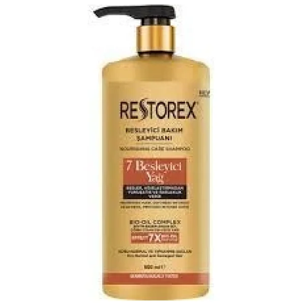 Restorex 7 Besleyici Yağ 900 ml Şampuan - Görsel 9