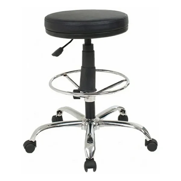Ofisbazaar FlexWork Çemberli Tabure Bar Tabure Siyah - Görsel 2