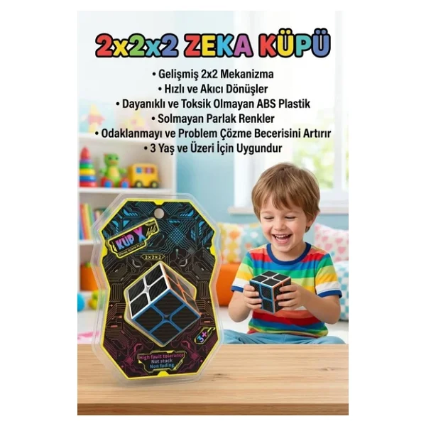 At002 Blister Zeka Küp X 2x2x2 -kidmar Oyuncak - Görsel 5
