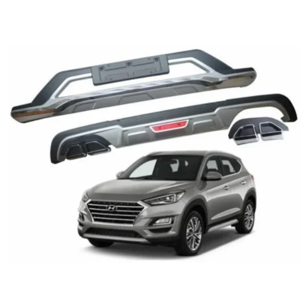 Dmb Hyundai Tucson Ön Arka Tampon Koruması Difüzör 2018-2021 - Görsel 2