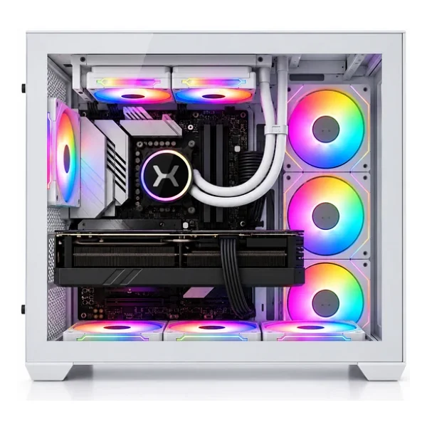 Xaser Dagger X60 Ryzen 7 5700X 16Gb Ram 512Gb M.2 Nvme Ssd 8Gb Rtx5060 Sıvı Soğutmalı Oyuncu Bilgisayarı - Görsel 3