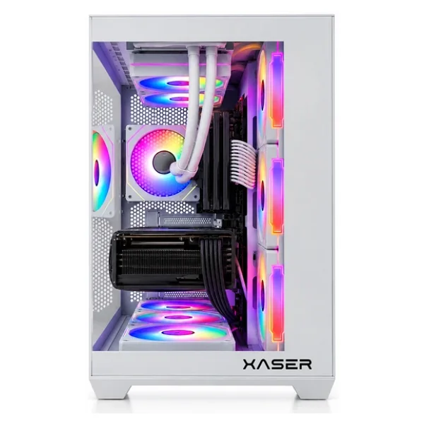 Xaser Dagger X60 Ryzen 7 5700X 16Gb Ram 512Gb M.2 Nvme Ssd 8Gb Rtx5060 Sıvı Soğutmalı Oyuncu Bilgisayarı - Görsel 4
