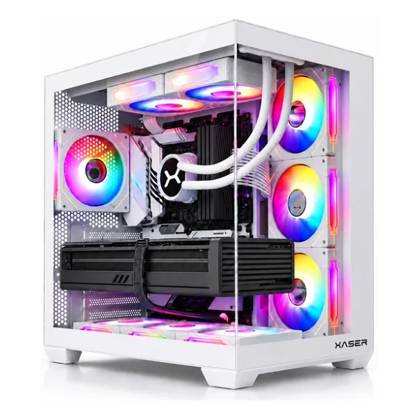 Xaser Dagger X60 Ryzen 7 5700X 16Gb Ram 512Gb M.2 Nvme Ssd 8Gb Rtx5060 Sıvı Soğutmalı Oyuncu Bilgisayarı - Görsel 2
