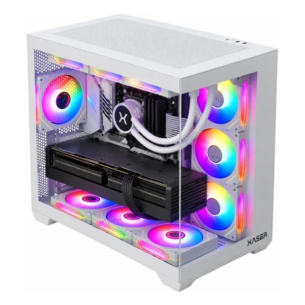 Xaser Dagger X60 Ryzen 7 5700X 16Gb Ram 512Gb M.2 Nvme Ssd 8Gb Rtx5060 Sıvı Soğutmalı Oyuncu Bilgisayarı - Görsel 5