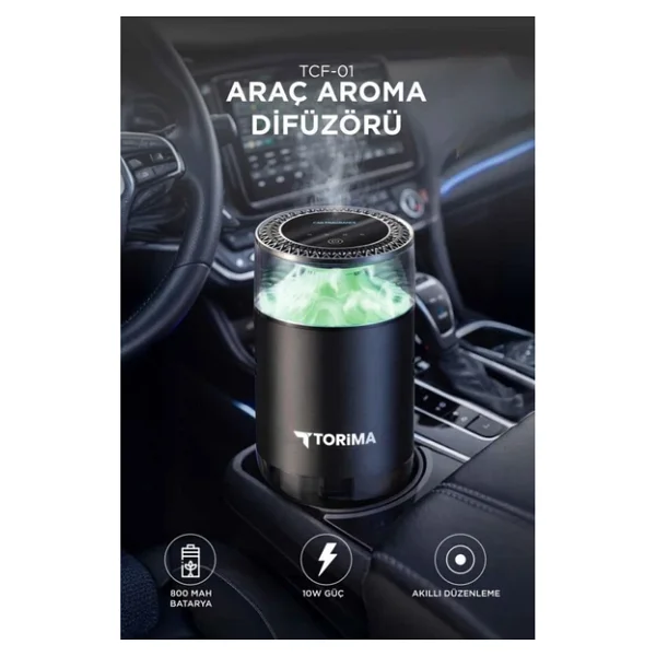 Torima TCF-01 Araç İçi Hava Nemlendirici - Görsel 3