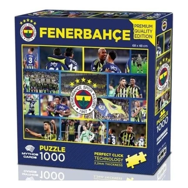 Fenerbahçe Lisanslı Puzzle 1000 Parça (2025/26) - Görsel 2