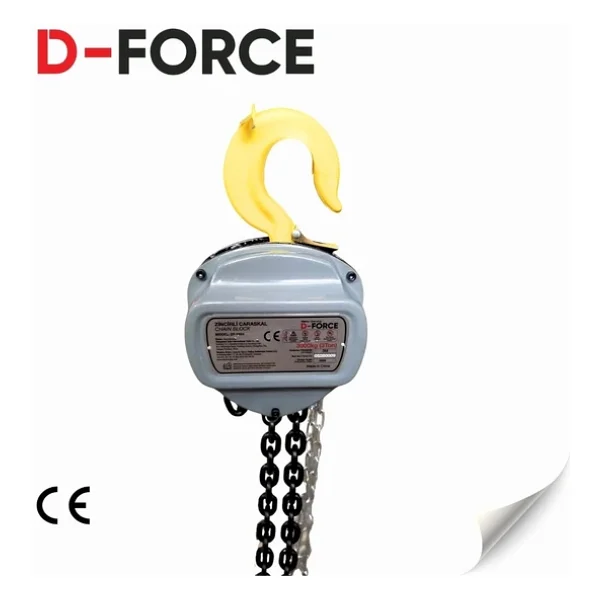 D-Force Df-0504 Zincirli Caraskal 2 Ton 5 Metre - Görsel 3