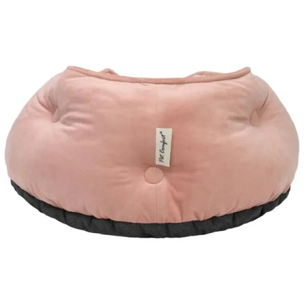 Pet Comfort Paris 60 cm Pudra Pembe Kedi Yatağı - Görsel 3