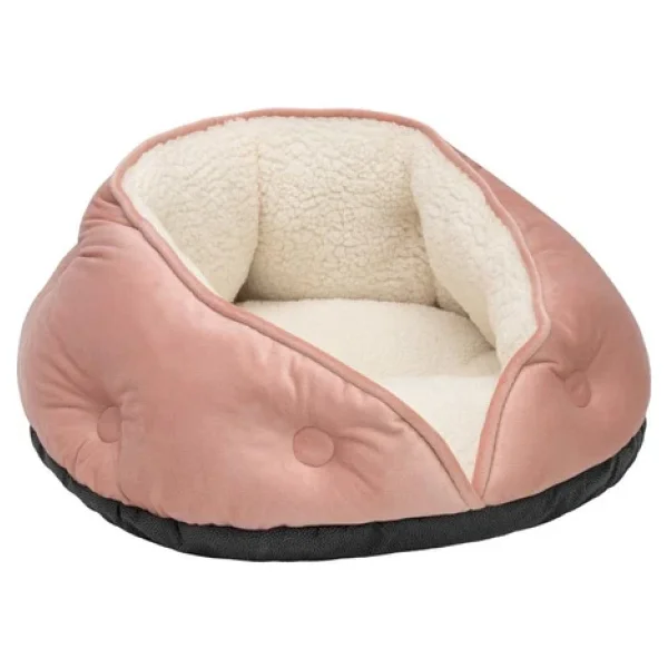Pet Comfort Paris 60 cm Pudra Pembe Kedi Yatağı - Görsel 2